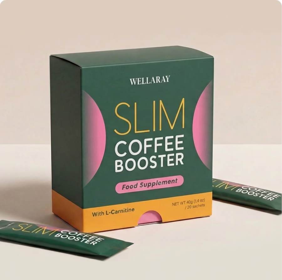 Wellaray Slim Coffee Booster box with sticks